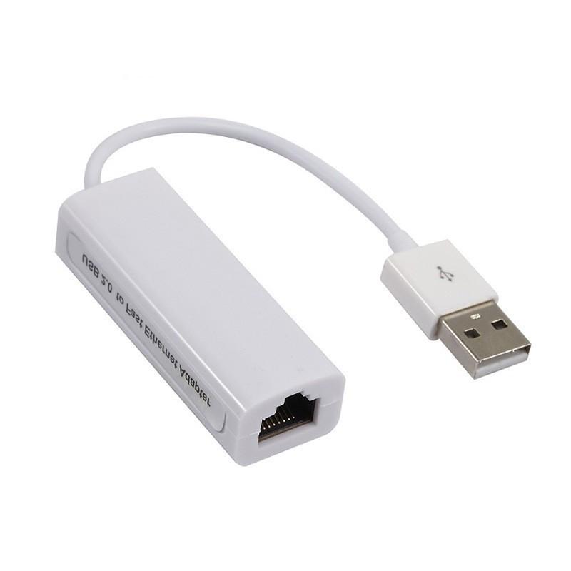 Driver-Free 100M Ethernet Adapter: Type-C/USB to RJ45 for Mobile/Computer
