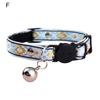 Pet Necklace Colorful Grids Pattern Anti-suffocation Fine Workmanship Breakaway Pet Cats Collars