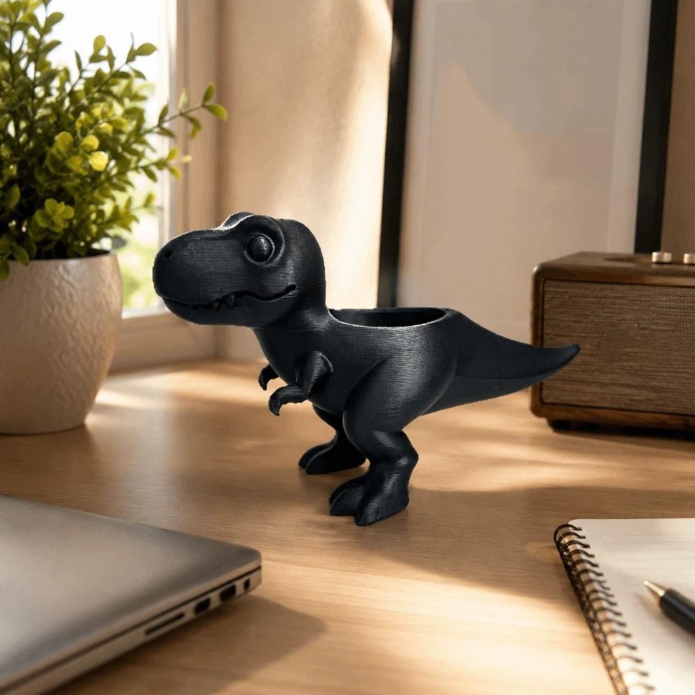 Украшения Растение Горшок 3D Печать Тираннозавр Горшок для Растений Хранение Мини Горшок для Растений Офис