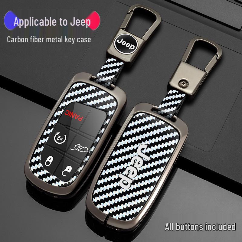 Чехол для ключа для Jeep Compass, Cherokee, Grand Cherokee, Renegade, Commander