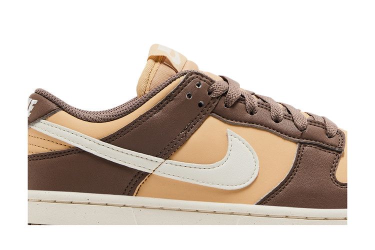Женские кроссовки Nike Dunk Low Next Nature Миндально-коричневые с кунжутом (Женский) Коричневый норка/Кунжут/Кокосовое молоко/Парус