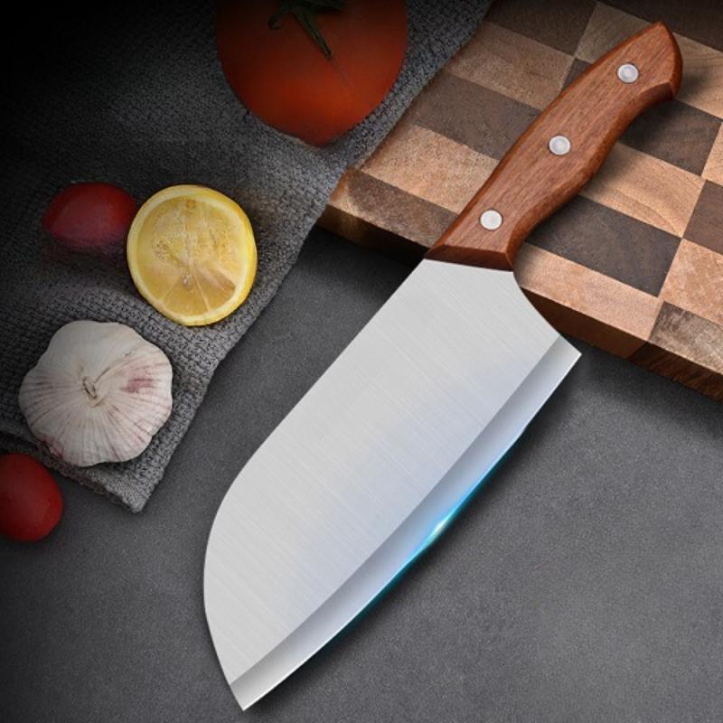 Кухонный нож Шеф-повар Нож для готовки Обвалочный нож Мясорезка Нож для овощей и фруктов Рыбный нож Идеально подходит для кухни Готовки Домашнего использования