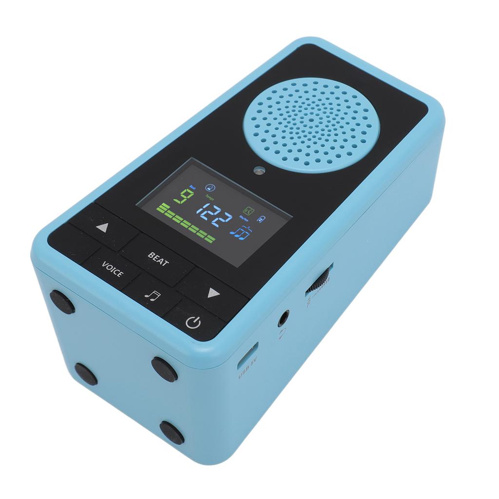 AM 718 перезаряжаемый электронный цифровой метроном 2 в 1 аккумулятор 1300 мАч 30 до 260 ударов в минуту Bluetooth Speak