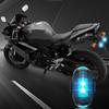 Светодиодный стробоскоп с 7 цветами Несколько режимов мигания Высокая яркость Пульт дистанционного управления Простая установка Светодиодная подсветка салона мотоцикла и автомобиля