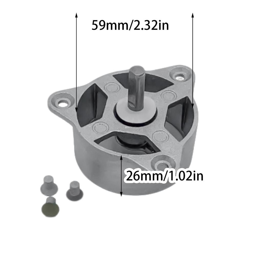 Bread Maker Mixing Base Replacement Part Metal Bread Barrel Bottom Bread Container Liner Base Metal Texture for Bread