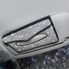 Bling Bling автомобильный солнцезащитный козырек, держатель для салфеток, коробка с кристаллами, чехол для полотенец, кронштейн, украшение интерьера