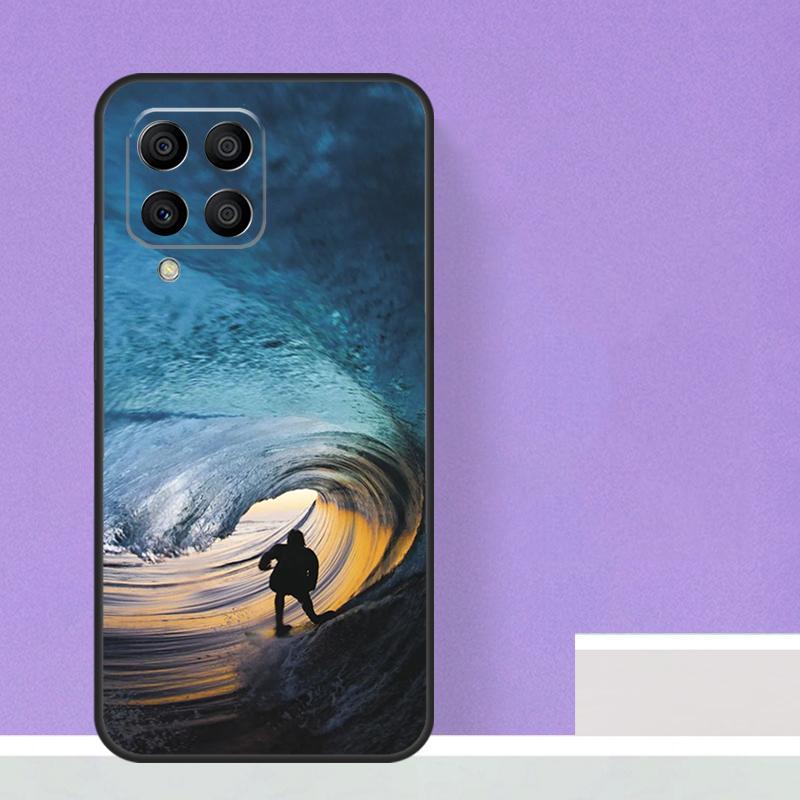 California Surfing Waves For Samsung Galaxy M15 M55 M13 M33 M53 M21 M31 M51 M30s M20 M14 M34 M54 M12 M32 M52 Case