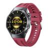 Dual Groove Non-porous Solid Color Silicone Watch Band for Huawei Watch GT6 Pro, Soft Quick Release Adjustable Strap, Fits 5.5-8.7in Wrist, Strap Only