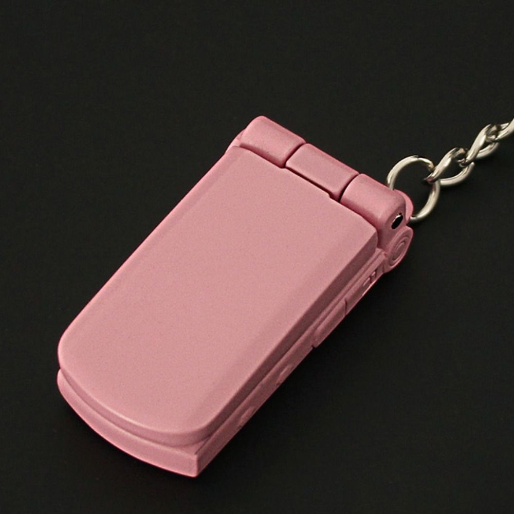 Mini Cell Phone Figure Key Ring Vintage Car Key Chain Phone Model Keychains  Kids Gifts