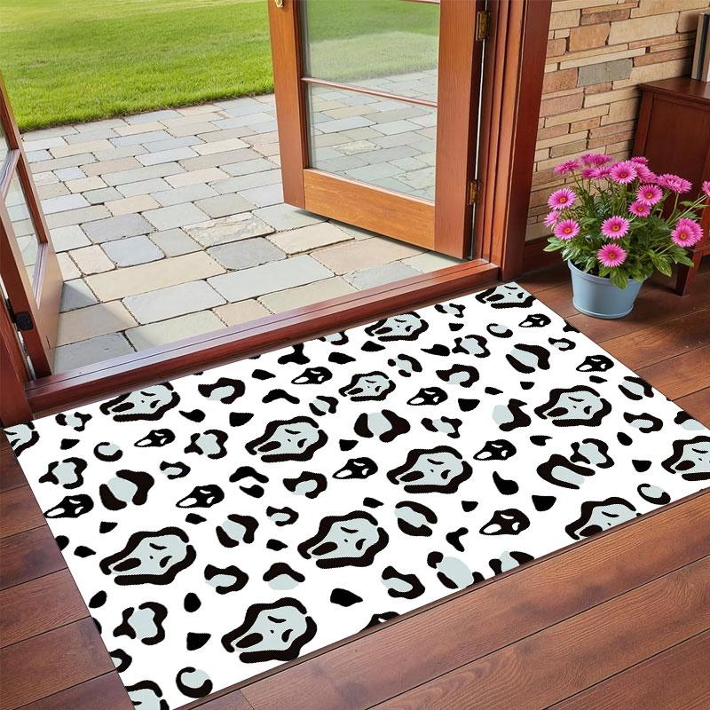 Crystal Velvet Rug Soft Non Slip Indoor Floor Mat Home DecorScream Ghostface