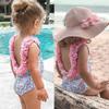 Toddler Baby Kids Girls Floral Swimwear Swimsuit Beach Romper Clothes