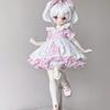 Одежда для кук 1/4 Костюм для кук BJD ростом 45 см Игрушки для переодевания Домик для игр Головной убор + Юбка + Поддержка для юбки Аксессуары для кукол, Кукла в комплект не входит