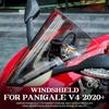 Motorcycle Windshield For Ducati Panigale V4 V4S 2020-2024 Windscreen Heighten Windshield Enlarge Wind Spoiler Cover Fairing