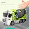 Simulation Inertial Engineering Truck Cement Mixing Discharge Acousto-optic Concrete Set Toy Car Toys For Kids 2 To 4 Years Old