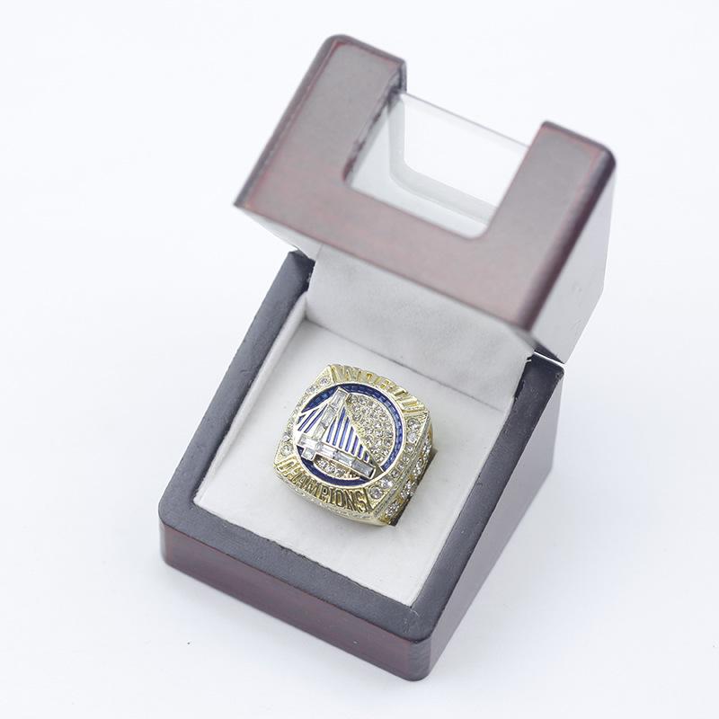 Чемпионское кольцо Golden State Warriors 2022 года - Карри MVP Финала №30