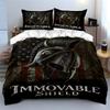 Helmet, shield, flag background. Bedding sets Duvet cover sets Duvet covers Pillowcases(1 * Duvet Cover 2 * Pillowcases without duvet insert)