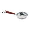 Flat Bottom Omelette Pan Oven Safe Open Skillet Professional 304 Stainless Steel Frying Pan  Chef