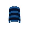 Polo FW22 Полосатый вязаный свитер с круглым вырезом Мужской свитер Синий MNPOSWE16821252-999