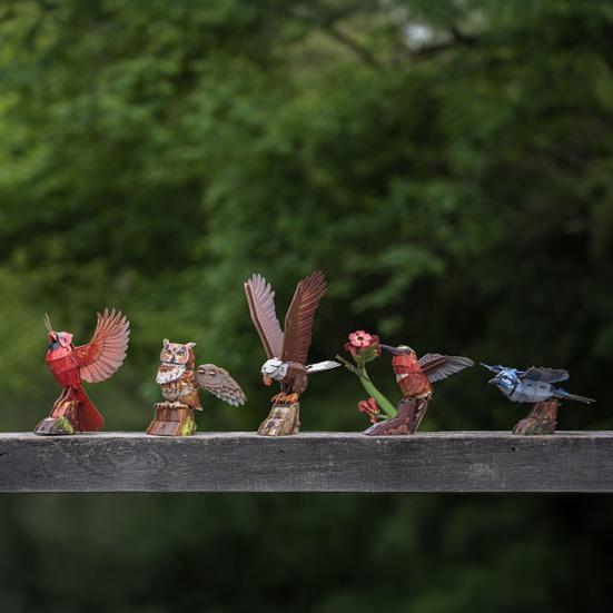 1 Set Bird Assembly Kit 3D Paper Bird Model Cardboard Animal Building Puzzle Toy DIY Craft Decoration Kids Adults Bird Lovers Gift