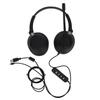 Telephone Headphone Support Volume Adjustment Mute Binaural 3.5mm Plug Customer Service Headphone