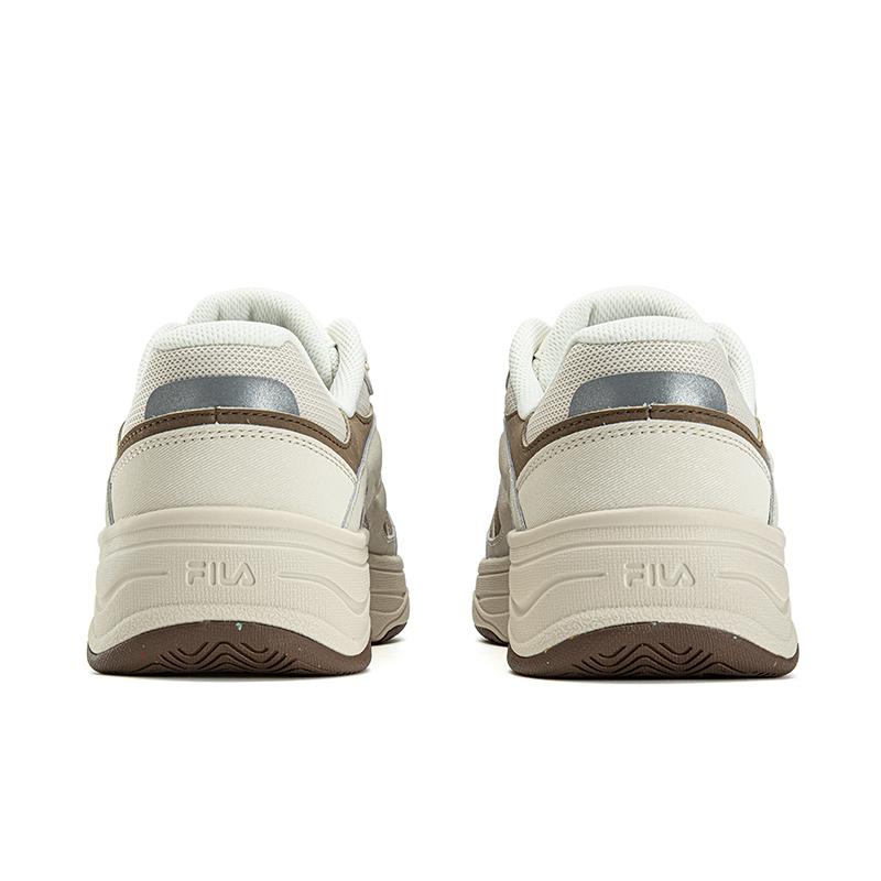 Fila VIBE Износостойкие Легкие Дышащие Низкие Кеды для Скейтборда Мужские Цвет Лебединый Желтый/Пшеничный Коричневый F12M623210FWO
