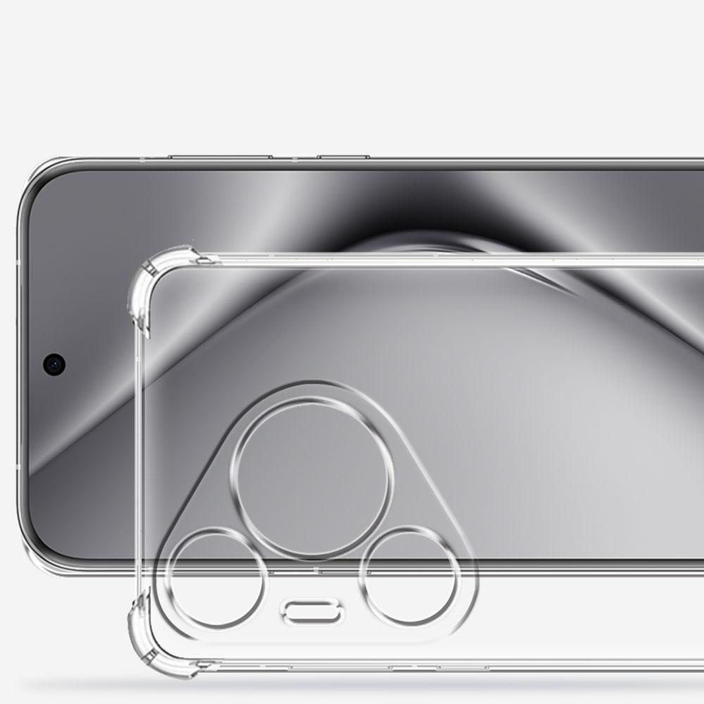 Для Huawei Pura 70 Pro Plus Чехол Силиконовый Мягкий Защитный Чехол Для Huawei Pura 70 Ultra Прозрачный Ударопрочный Чехол на Pura70Pro+ Funda