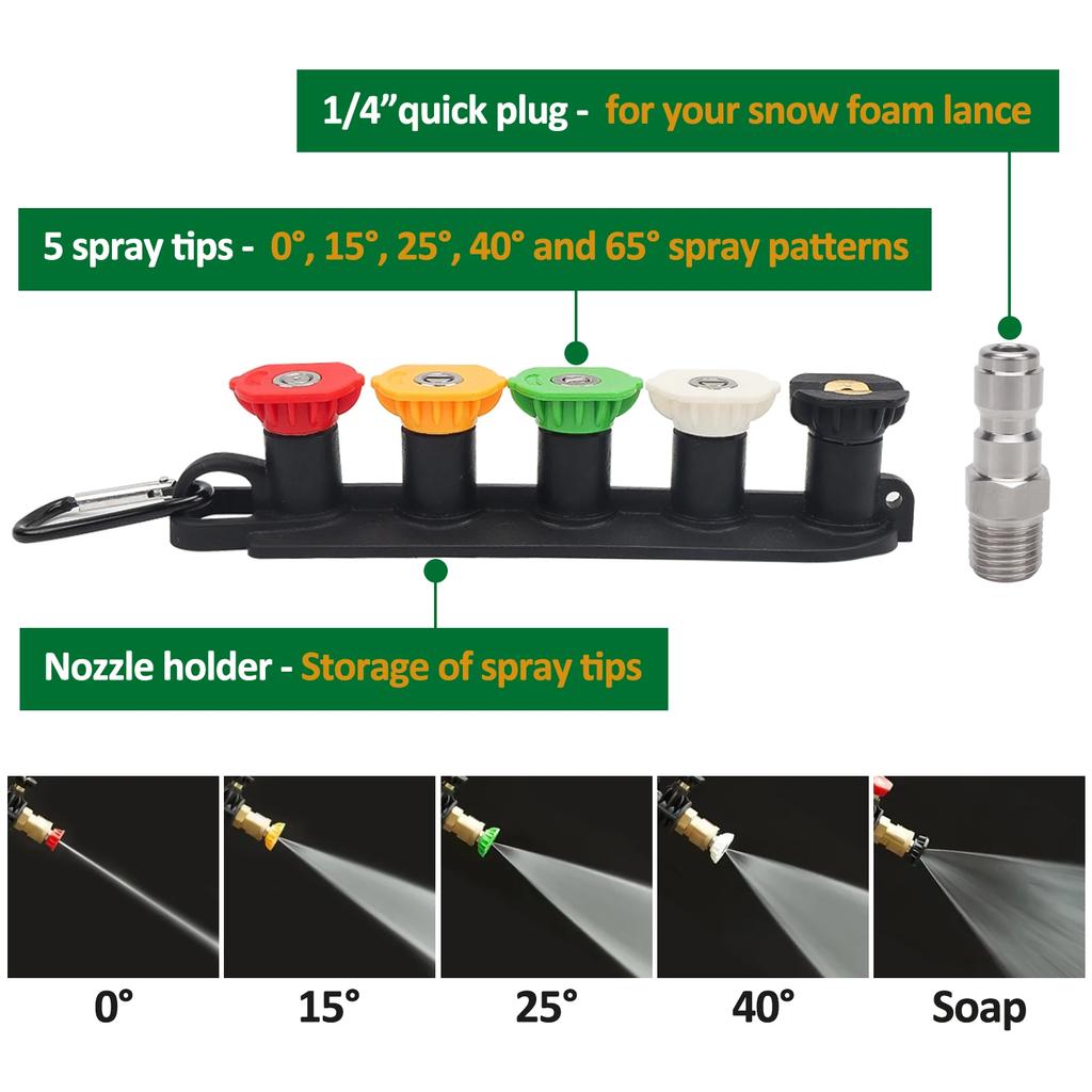 Водяной пистолет для мойки высокого давления для автомобильного шланга с разъемом для Karcher Nilfisk Parkside Bocsh с быстроразъемными насадками