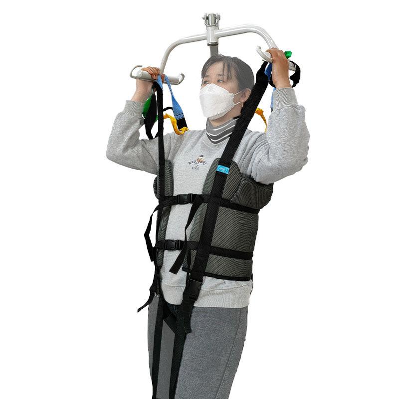 Пациент пожилой вспомогательный ходьба жилет реабилитационный помощь ходьба стоя подъемный строп трансферный ремень для трансферной машины