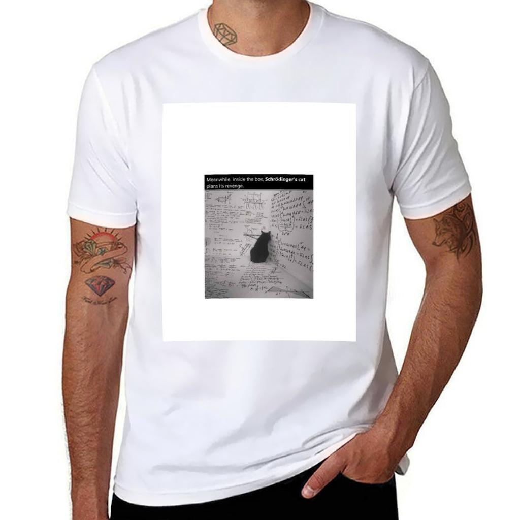 Revenge Of Schrodingers Cat Tshirt Festival Casual Short Sleeve