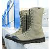 Осенне-зимняя обувь Мужские ботинки с высоким голенищем Крутые Молодежные Уличный стиль Дышащая Тканевая обувь Бренд Мужская обувь Черный Зеленый Большой размер 45