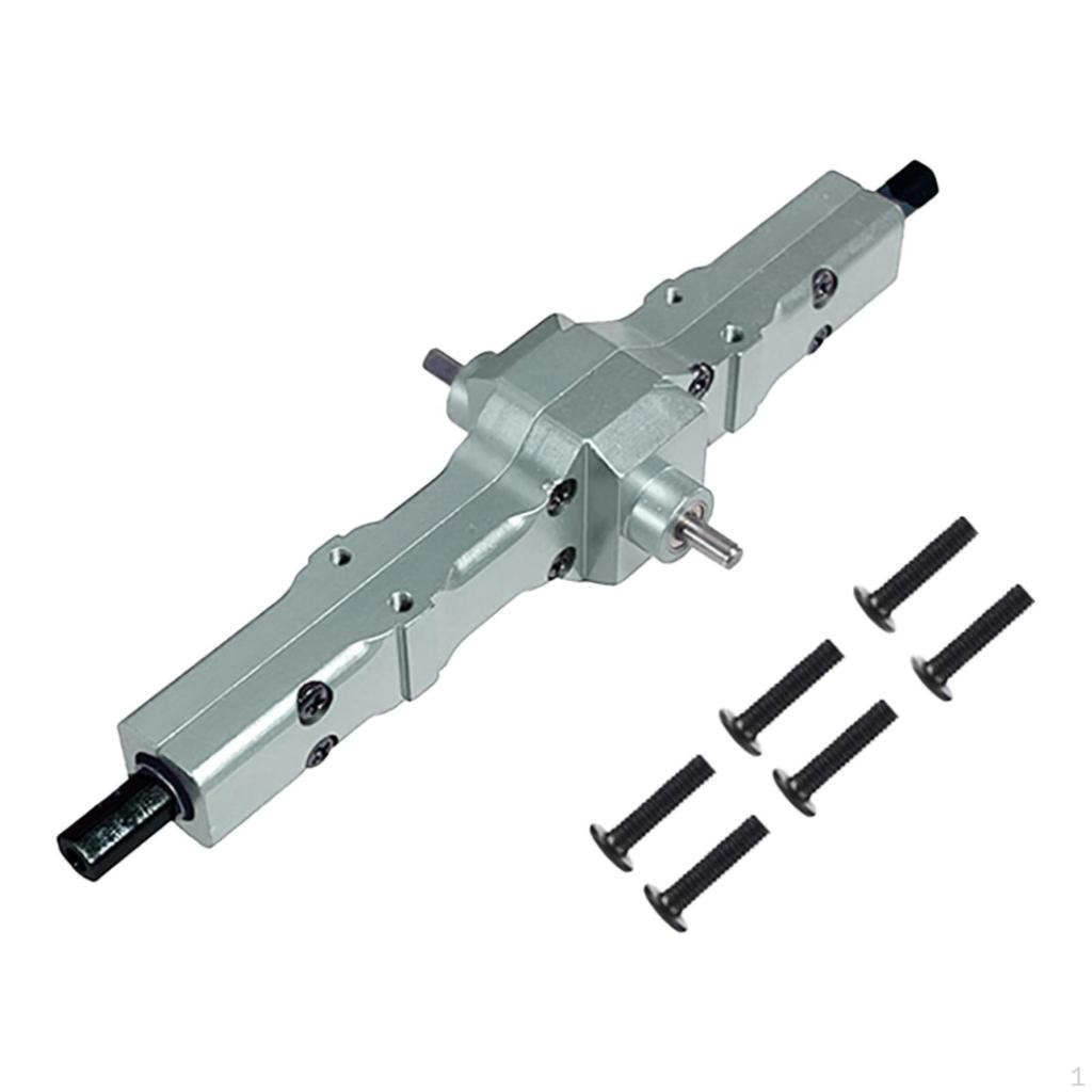 Middle Bridge Axle RC Metal DIY Parts Aluminum Alloy 1/16 Spare Set
