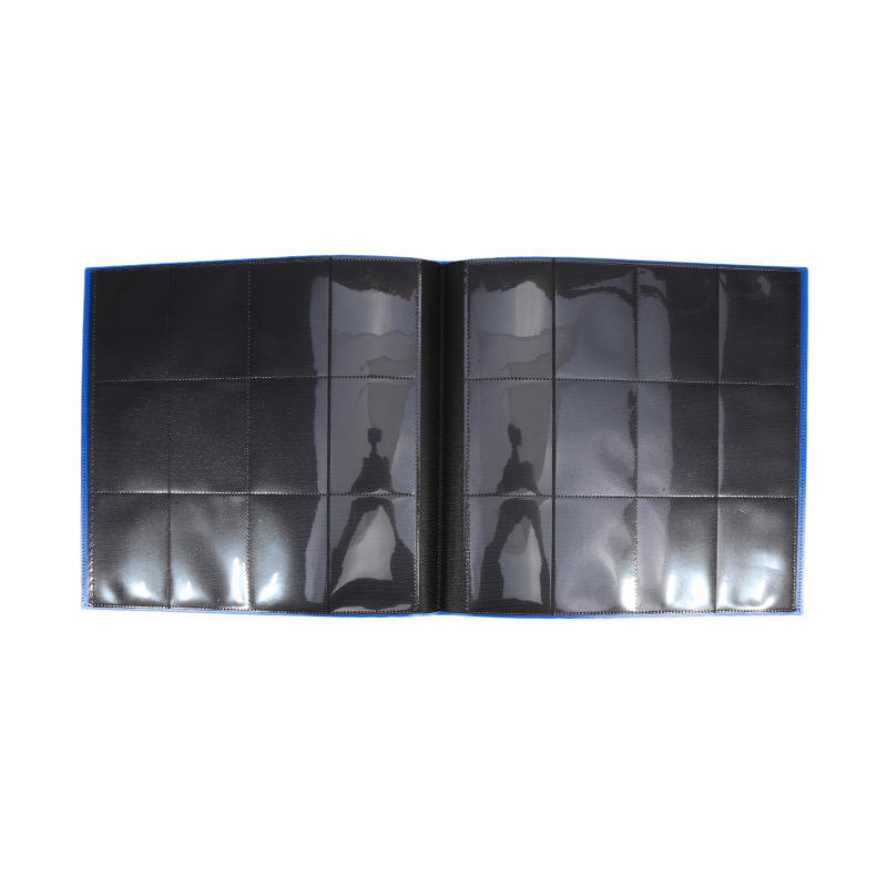 Альбом для коллекционера карточек 4/9/12 карманов, портативный кейс для хранения, подходит для игровых карточек, бейсбольных, футбольных карточек