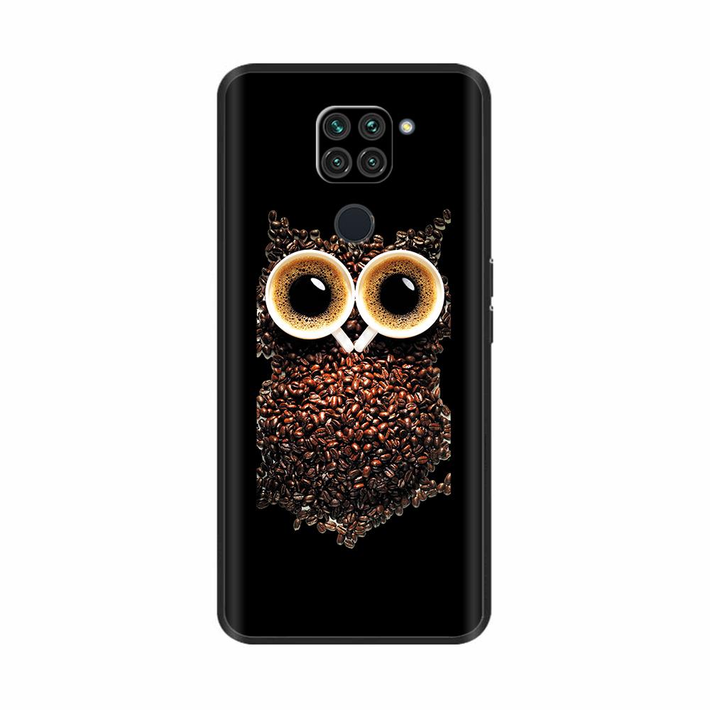 Чехол Для Xiaomi Redmi Note 9 Чехол Мягкая Черная Силиконовая Задняя Крышка Для Redmi Note9 Чехол Redmi Note 9 Чехол Funda Coque Бампер Оболочка