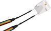 Polaorid Camera Strap Flat Rainbow White