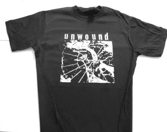 Unwound Band 90's Tour Black Coton All Size Shirt K592
