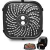 Гриль-сковорода для аэрофритюрницы PowerXL Vortex Pro 8 QT, овальная, с антипригарным покрытием 10''*10'', аксессуары для аэрофритюрницы, сменная деталь, поддон, корзина, решетка