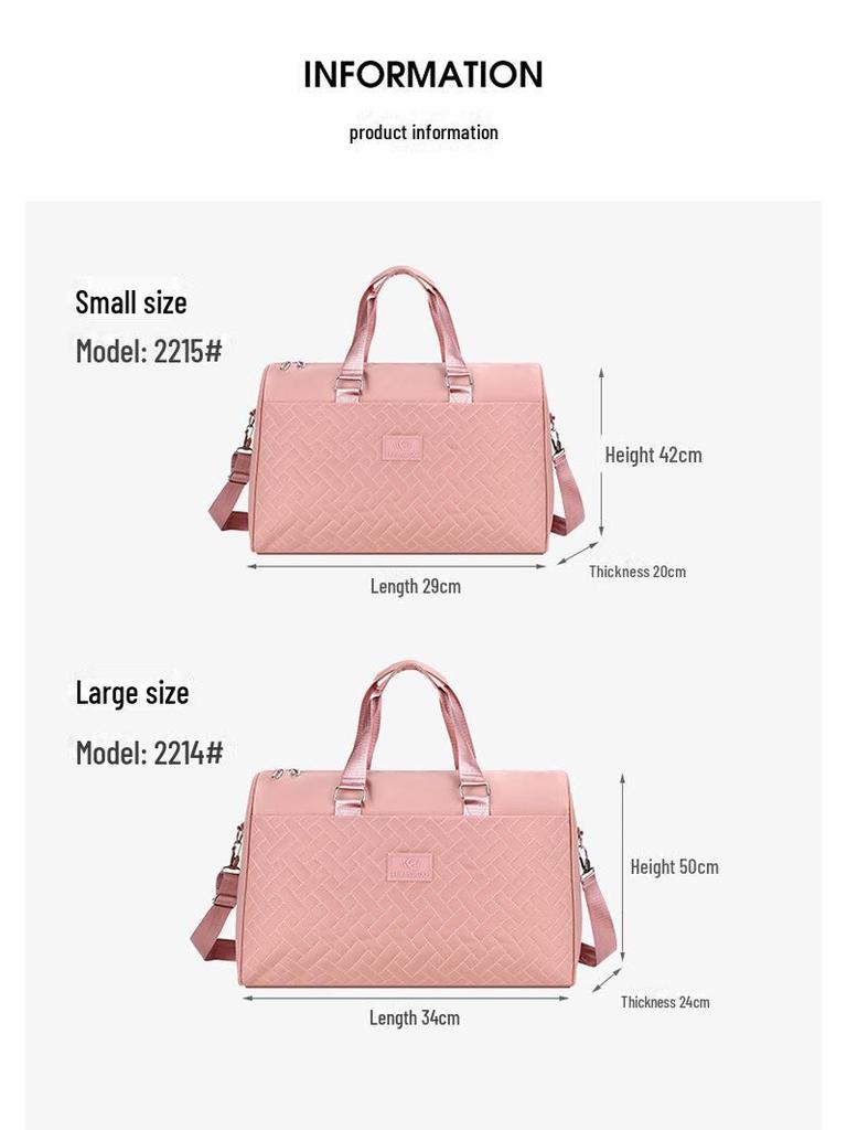 Легкая, водонепроницаемая дорожная сумка — универсальный багаж для поездок на короткие расстояния, модная посадочная сумка, большая вместимость, идеально подходит для беременных