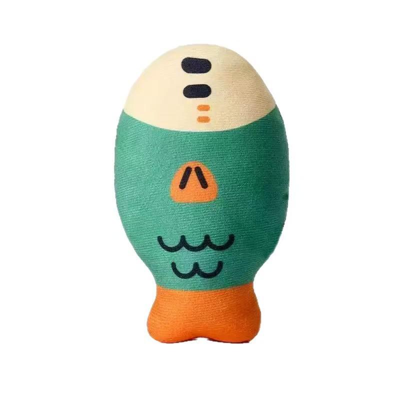 Новые вокальные плюшевые игрушки для собак, Толстоголовая рыба для стачивания зубов для снятия скуки, Игрушки для питомцев, Товары для питомцев, Щенки