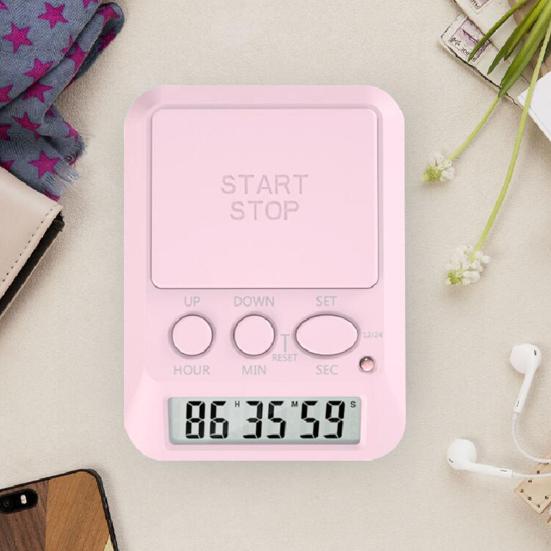 Learning Timer for Studying Countdown Date Timer Beep Light Timer Clock Multi-Function