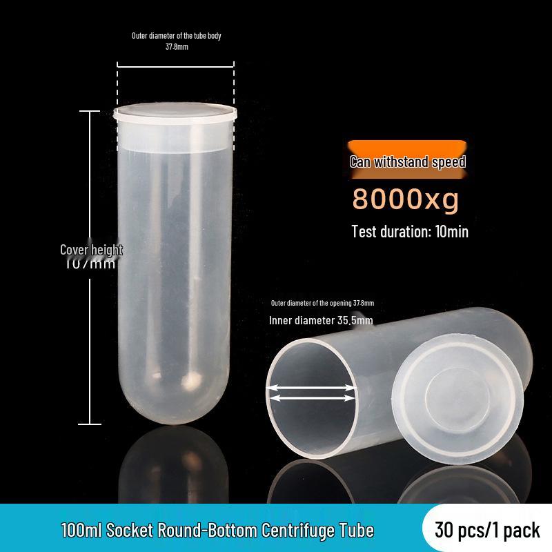 Laboratory Plastic Tubes: PCR, Centrifuge & Seed Bottles in 0.2/1.5/5/10/15/30/50ml