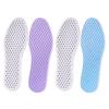 Summer Mesh Insoles Shock Absorption Breathable Shoe Inserts Flexible Cool Running Shoe Insoles for Men Women Sports Travel Work