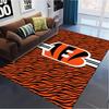 Cincinnati Bengals Carpet Rug for Living Room Bedroom Home Sofa Decoration,Kids play Non-slip Floor Mat