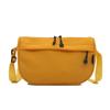 Street Style Canvas Shoulder Bag For Teen Girls With Internal Pocket And Soft Structure