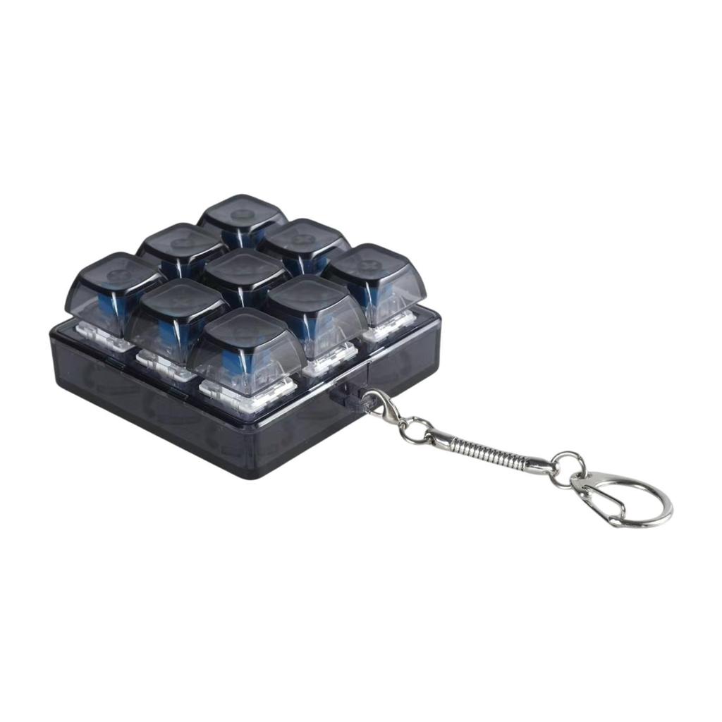 Keyboard Fidget Lightweight Cube Unique Black
