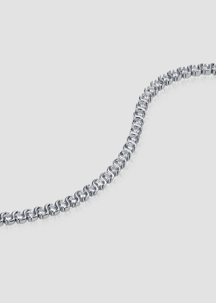 Anon Wavy Tennis Bracelet