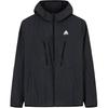 Comfortable Outdoor Series Simple Hooded Loose Zipper Jacket Men Jacket Basic-Black 952526604-3