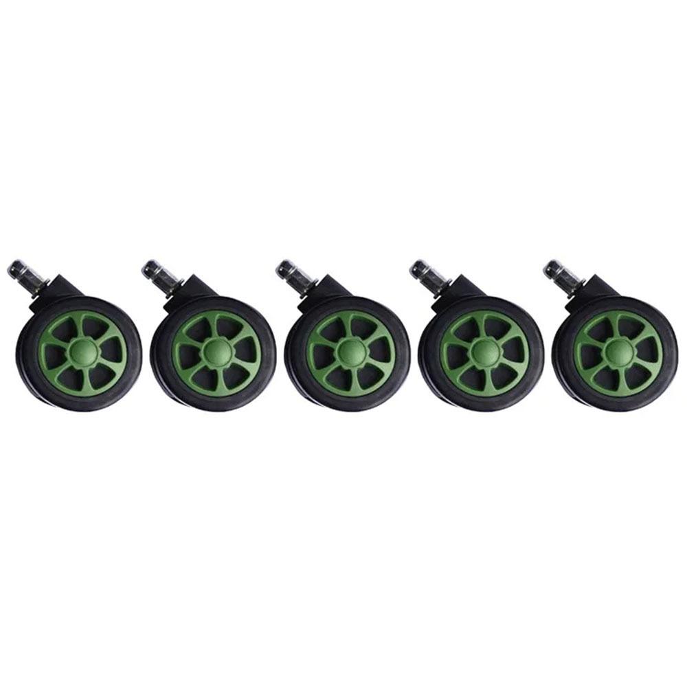 Quiet 360 Degree Swivel Smooth Wear-resistant Luggage Wheels Sturdy Removable Furniture Casters Furniture Accessories