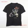 Винтажная футболка Chicago On Tour Размер L 1985 80-е винтаж Стиранная Универсальная мужская Повседневная Эластичная Мягкая с принтом