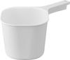 Yamazaki Jitsugyo 3607 Magnetic Hand Pail White Approx. W16.5 X D28 X H13 Cm Tower Hand Pail Floating Storage Wall Storage
