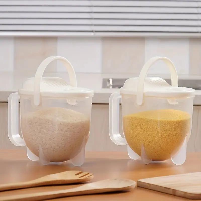 Washing Rice Machine with Handle Plastic Strainer Soybean Washer Sieve Convenient Multifunctional for Kitchen Supplies